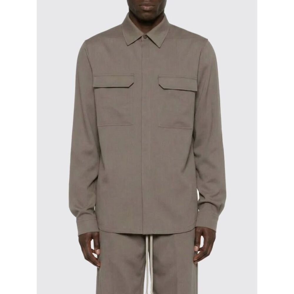 Rick Owens Shirt Men Grey